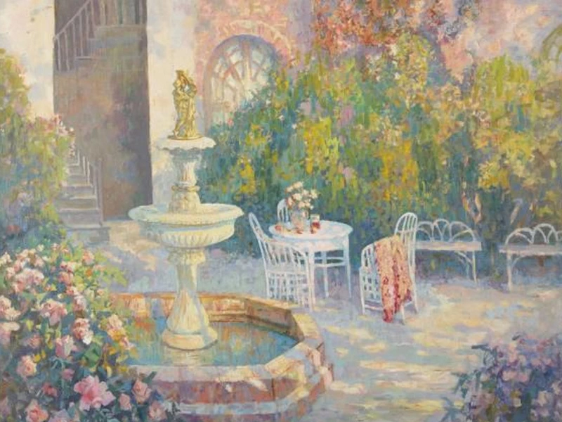 1889-Aleksei Ilyich Kravchenko - Giardino